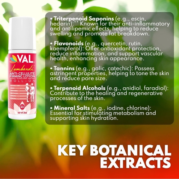 VAL Lombardi Anti Cellulite Firming Rollon Magnesium - Picture 7 of 10